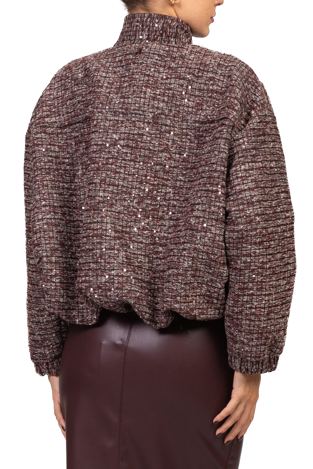 Dixie - Bomber con micro paillettes Art. VAMN2PF