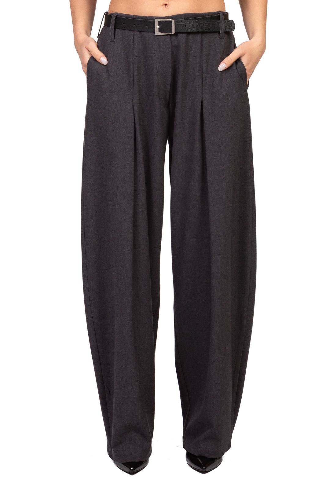 Tensione In - Pantalone barrel con pinces Art. FW260175