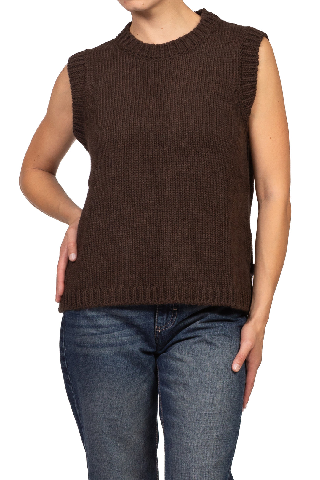 Vicolo - Gilet in maglia con bottoni Art. 3AC3032