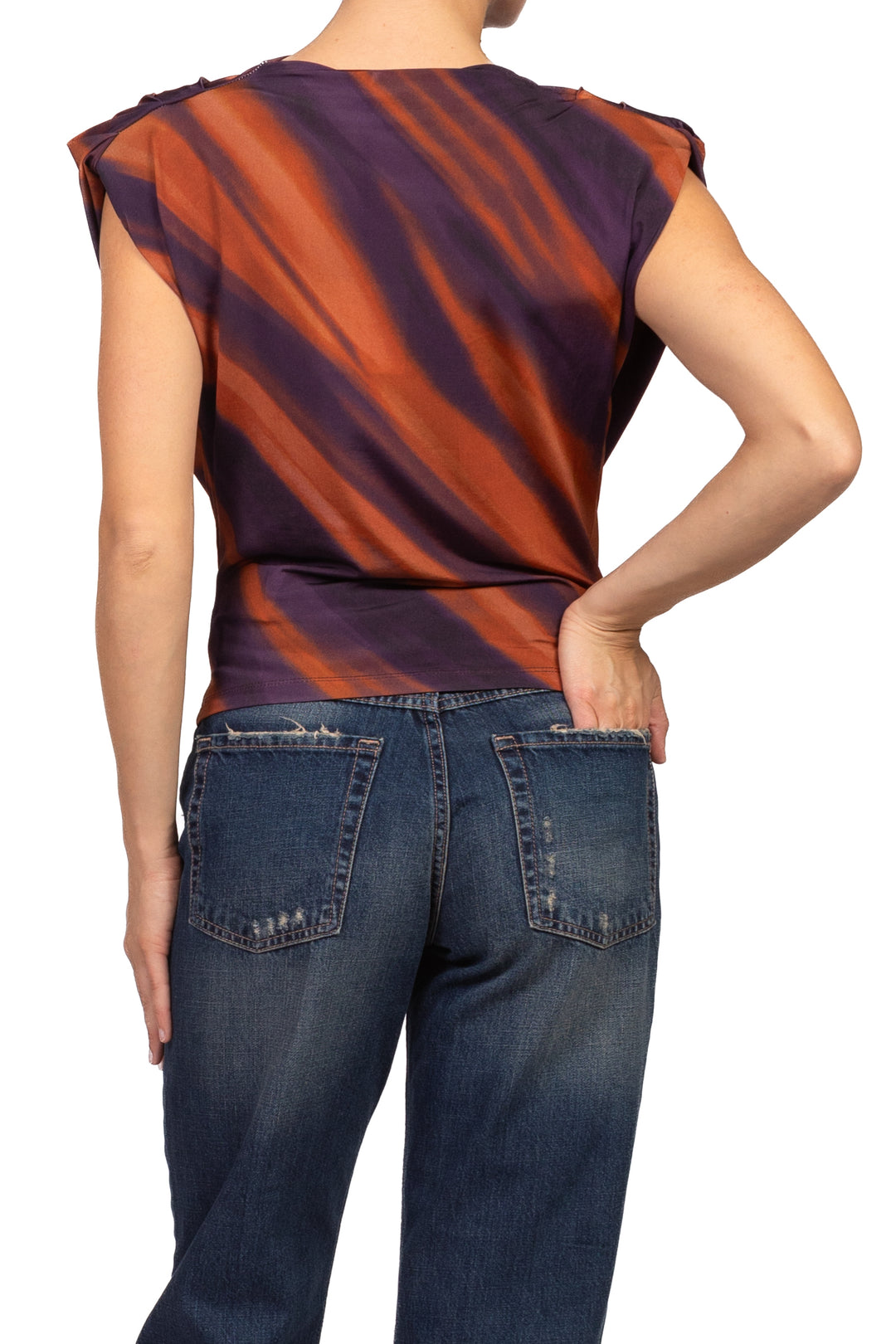 Vicolo - Top fantasia con spalline Art. TAC1616