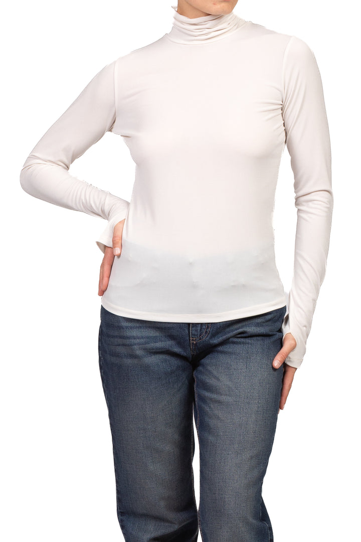 Tensione In - T-Shirt slim collo alto Art. 40910