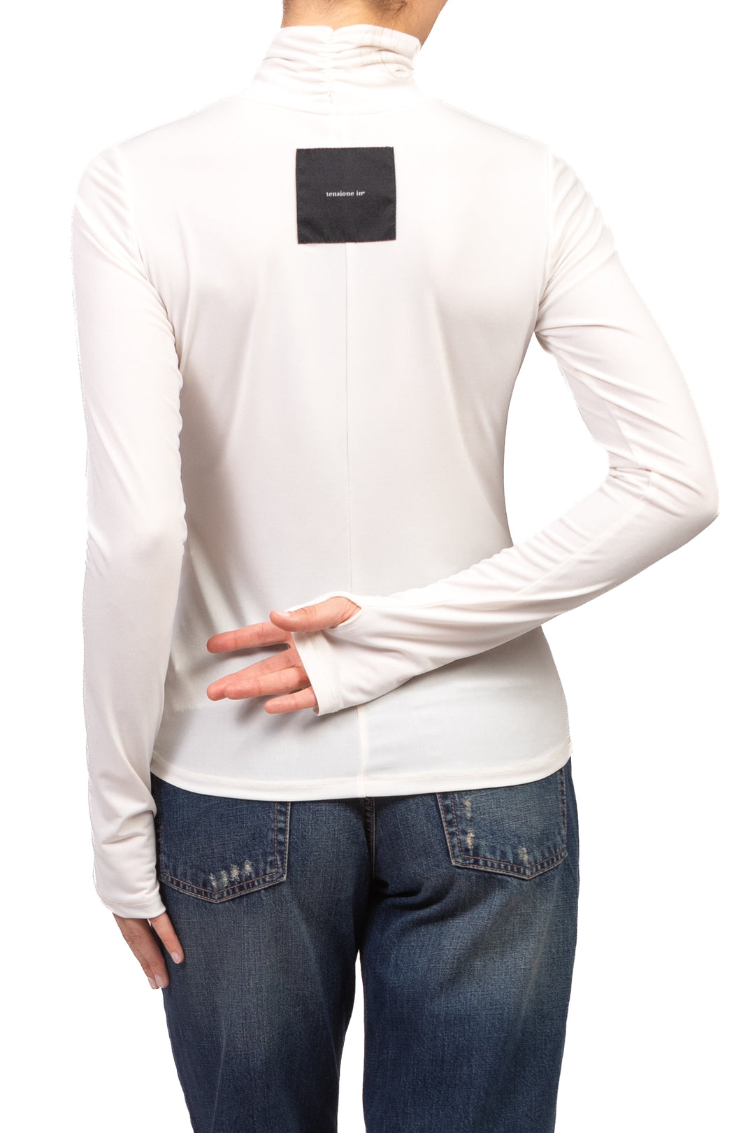 Tensione In - T-Shirt slim collo alto Art. 40910