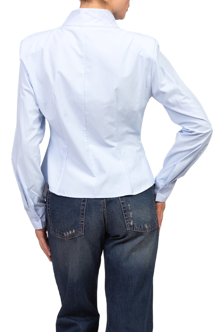 Tensione In - Camicia chiusura asimmetrica con spalline Art. FW260191