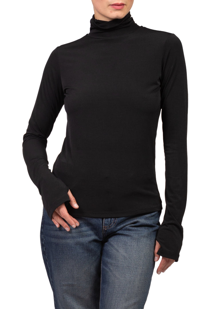 Tensione In - T-Shirt slim collo alto Art. 40910