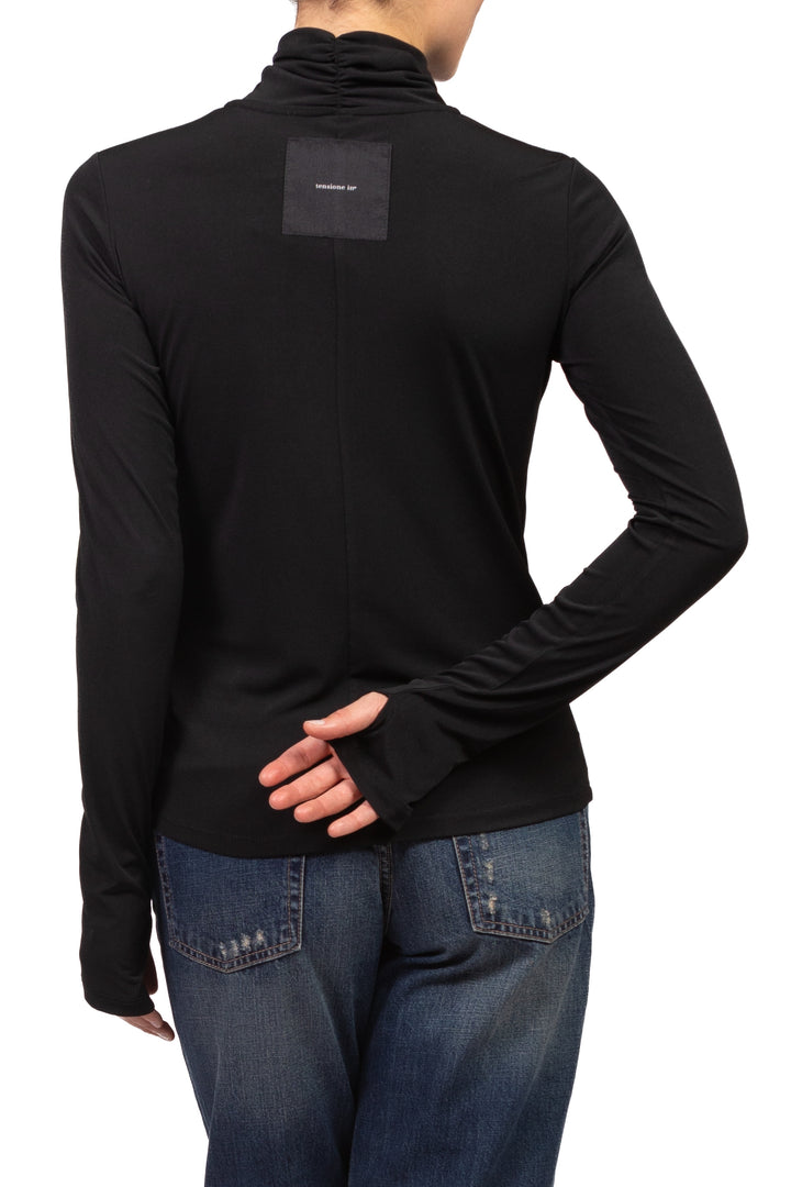 Tensione In - T-Shirt slim collo alto Art. 40910