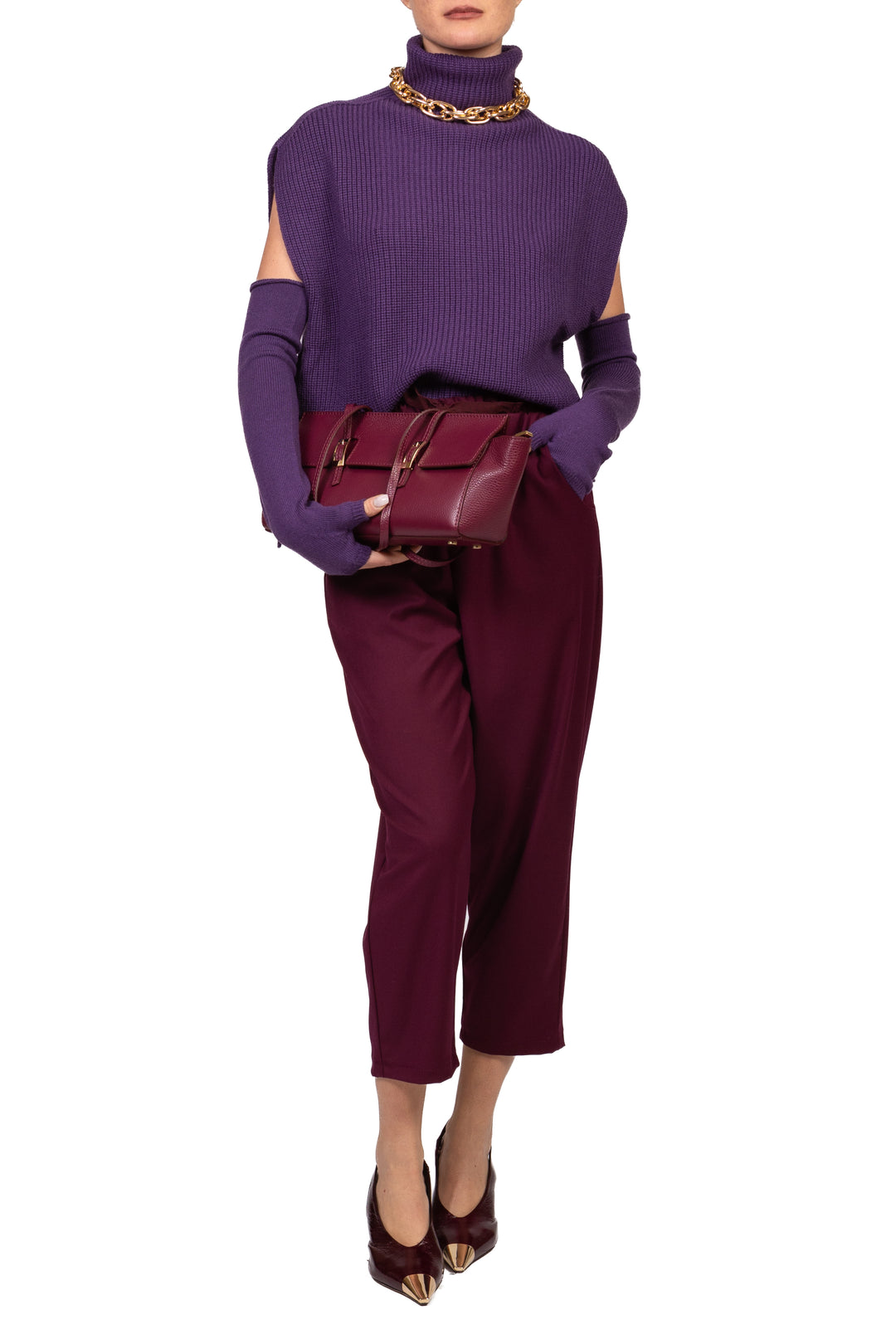 Tensione In - Gilet collo alto con manicotti Art. WF8507