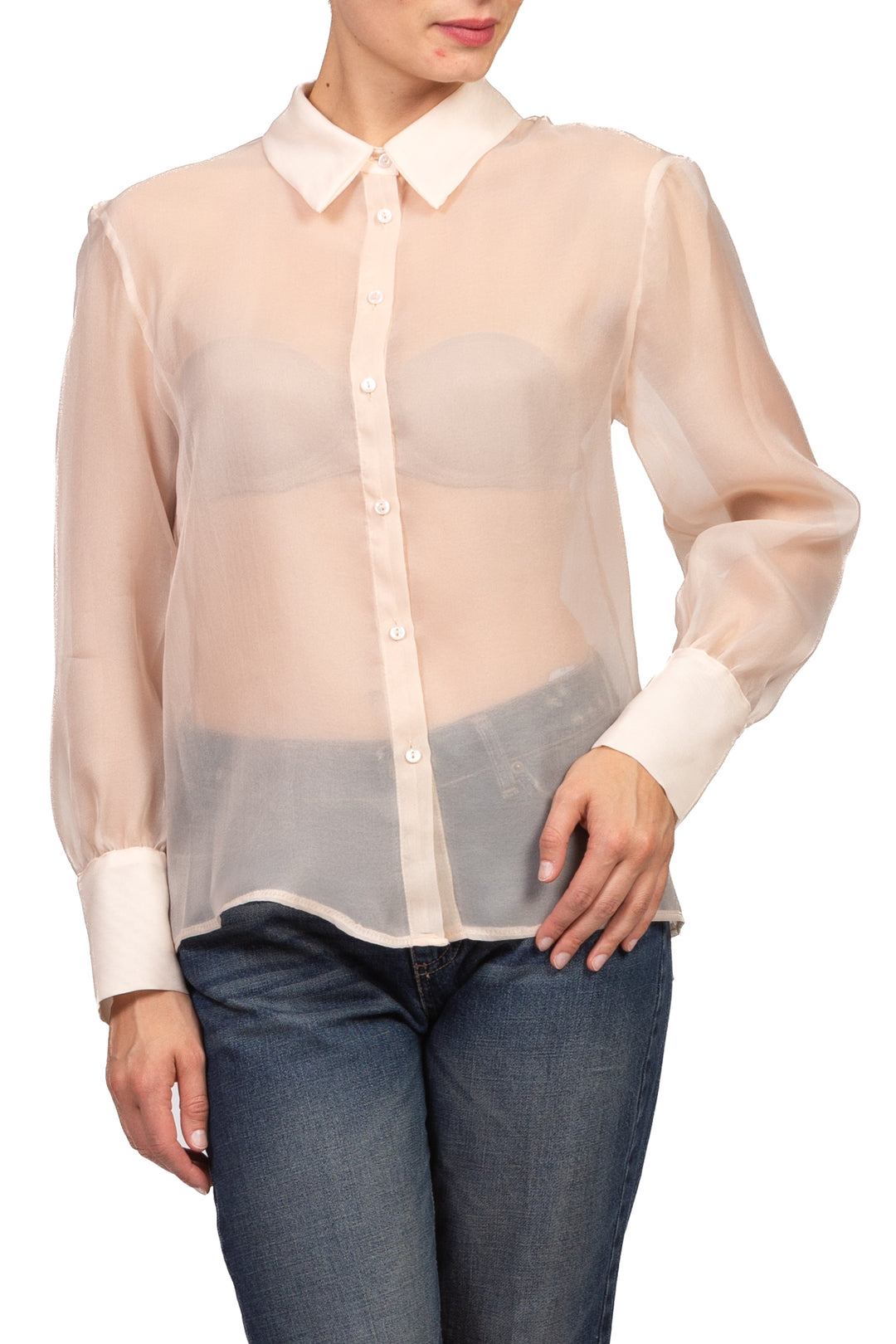 Tensione In - Camicia in organza Art. C10376AT