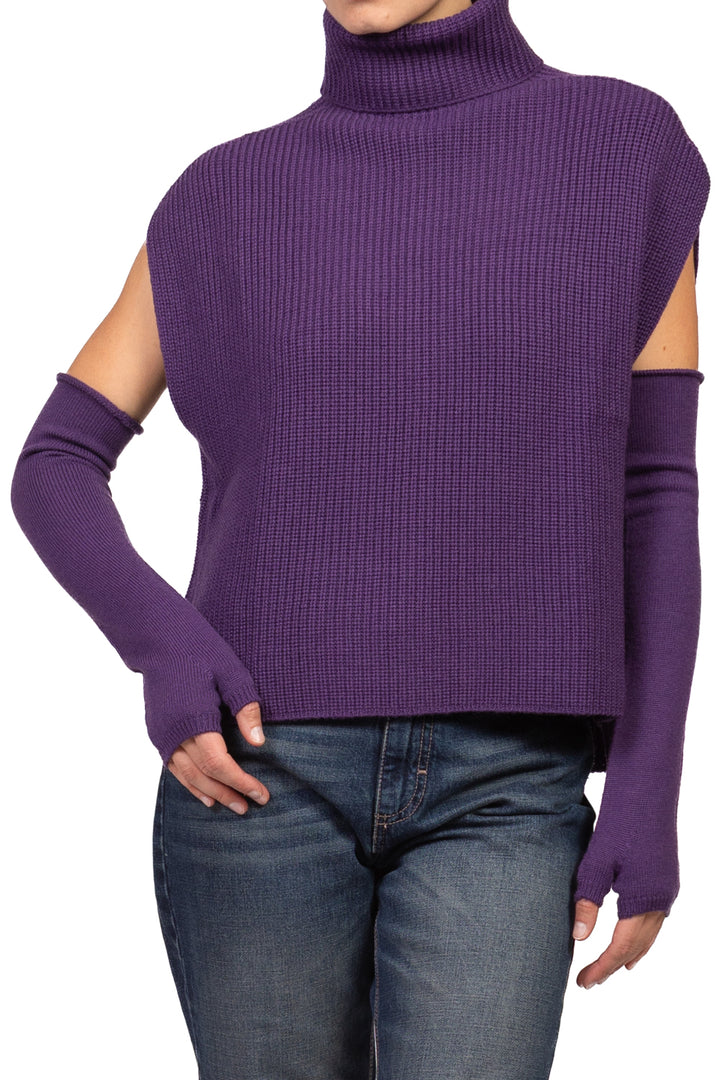 Tensione In - Gilet collo alto con manicotti Art. WF8507