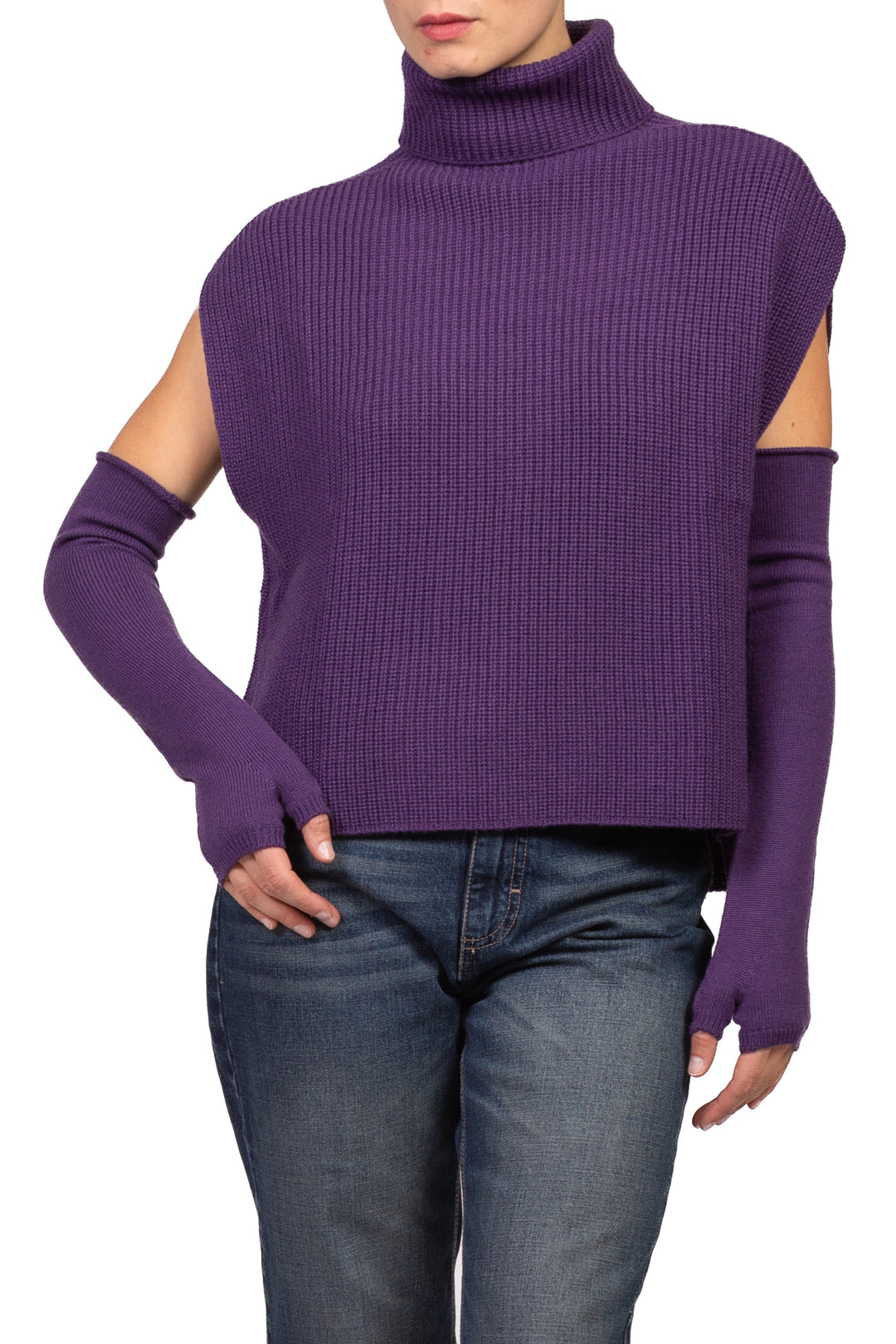 Tensione In - Maglia mezza manica con manicotti Art. WF8517