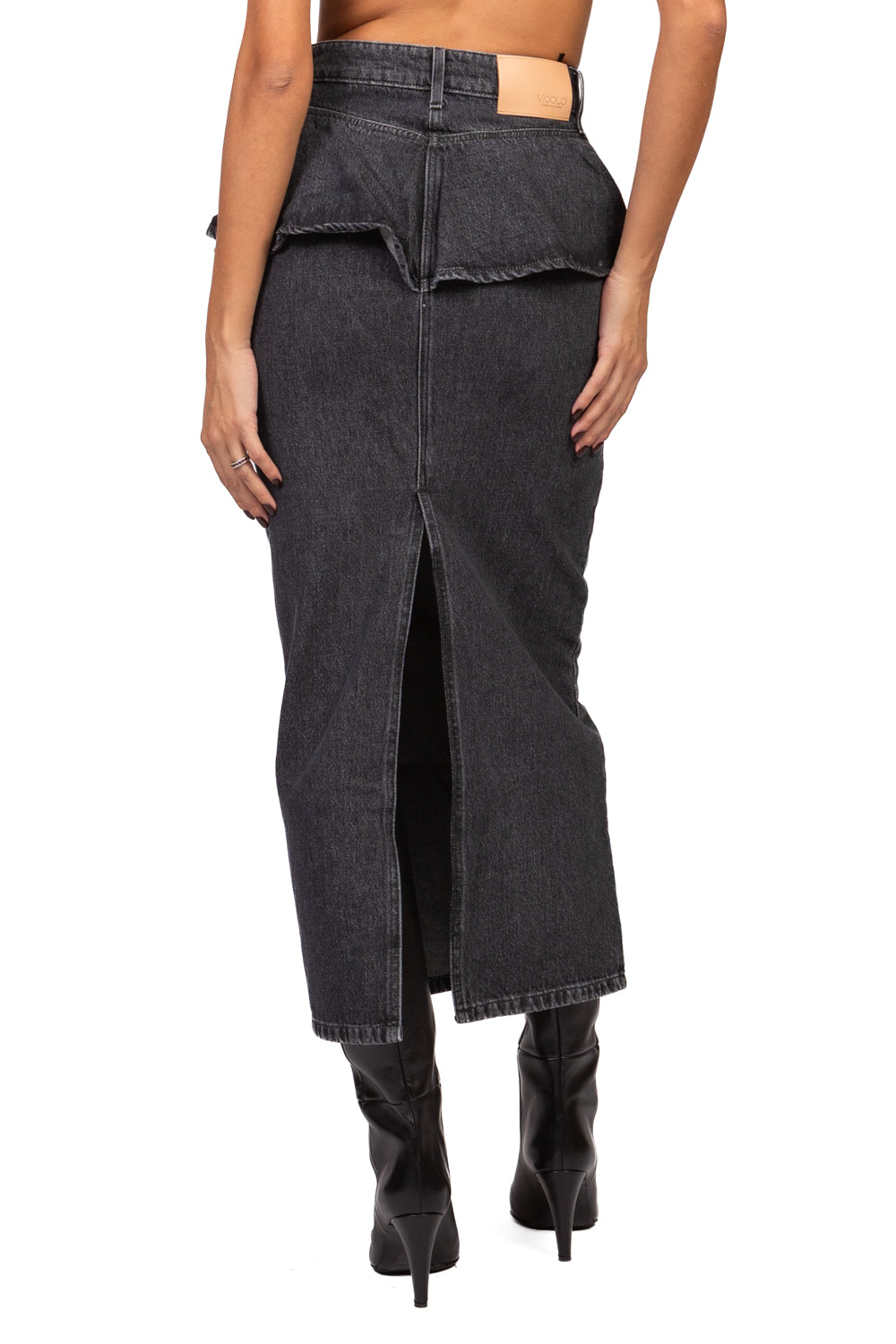 Vicolo - Gonna lunga in denim Art. DAC5312