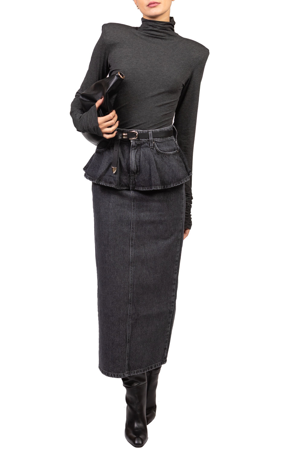 Vicolo - Gonna lunga in denim Art. DAC5312