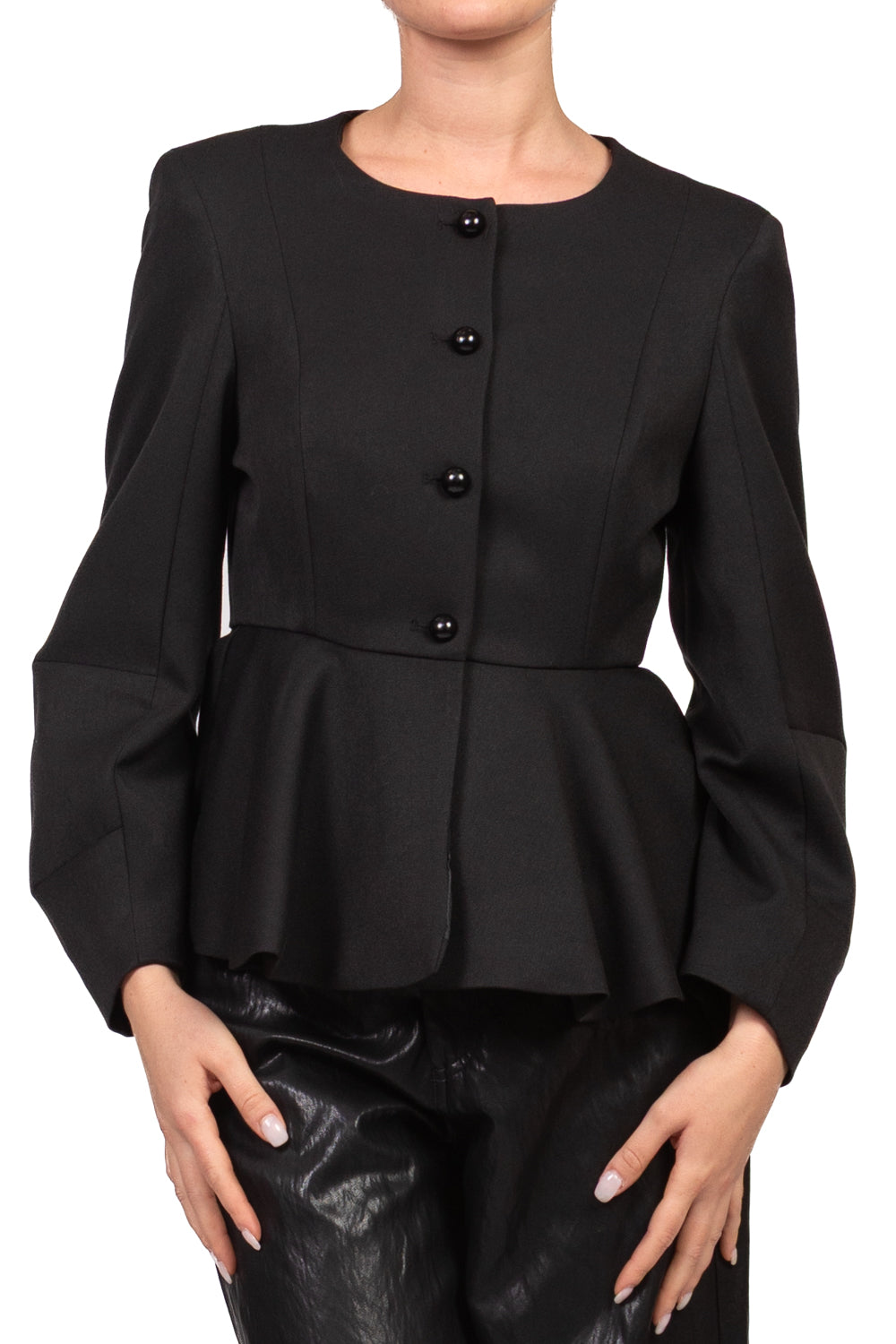 Dixie - Giacca sfiancata con rouches Art. J845B056