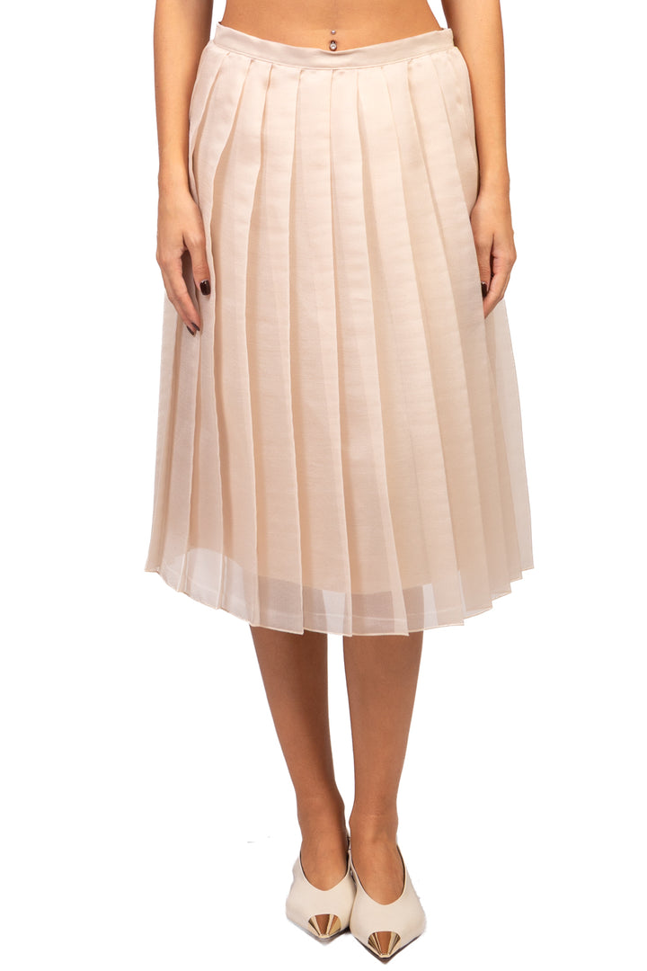 Tensione In - Gonna plissettata in organza Art. N20138AT