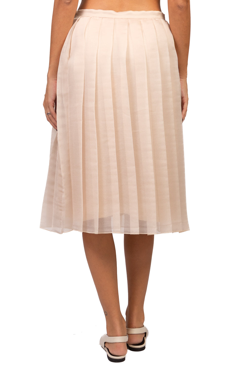 Tensione In - Gonna plissettata in organza Art. N20138AT