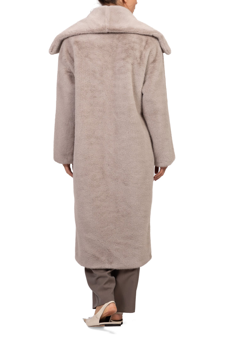 Silence - Cappotto eco pelliccia Art. SCP07