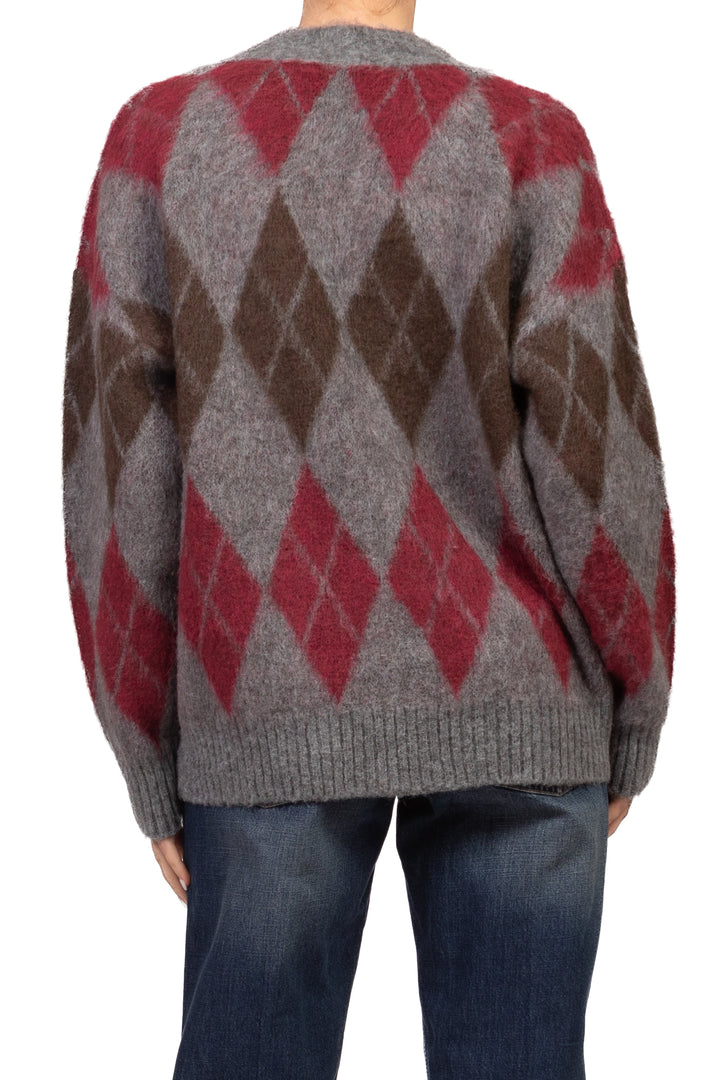 Kontatto - Cardigan rombi scollo v Art. 3M1943NI