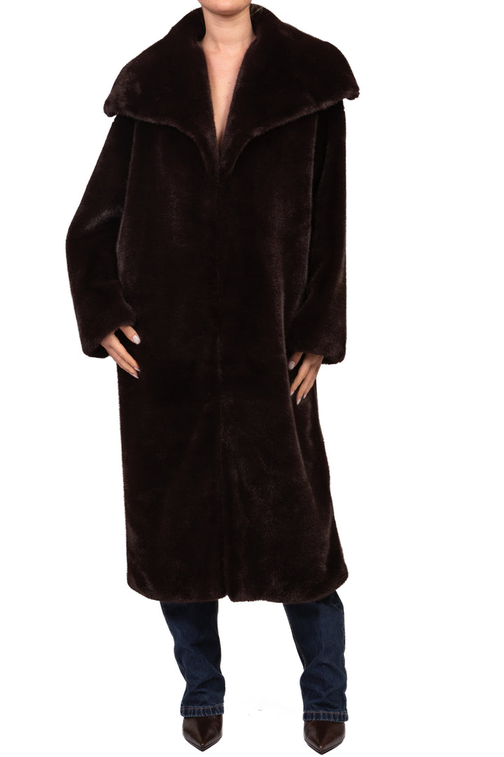 Silence - Cappotto eco pelliccia Art. SCP07
