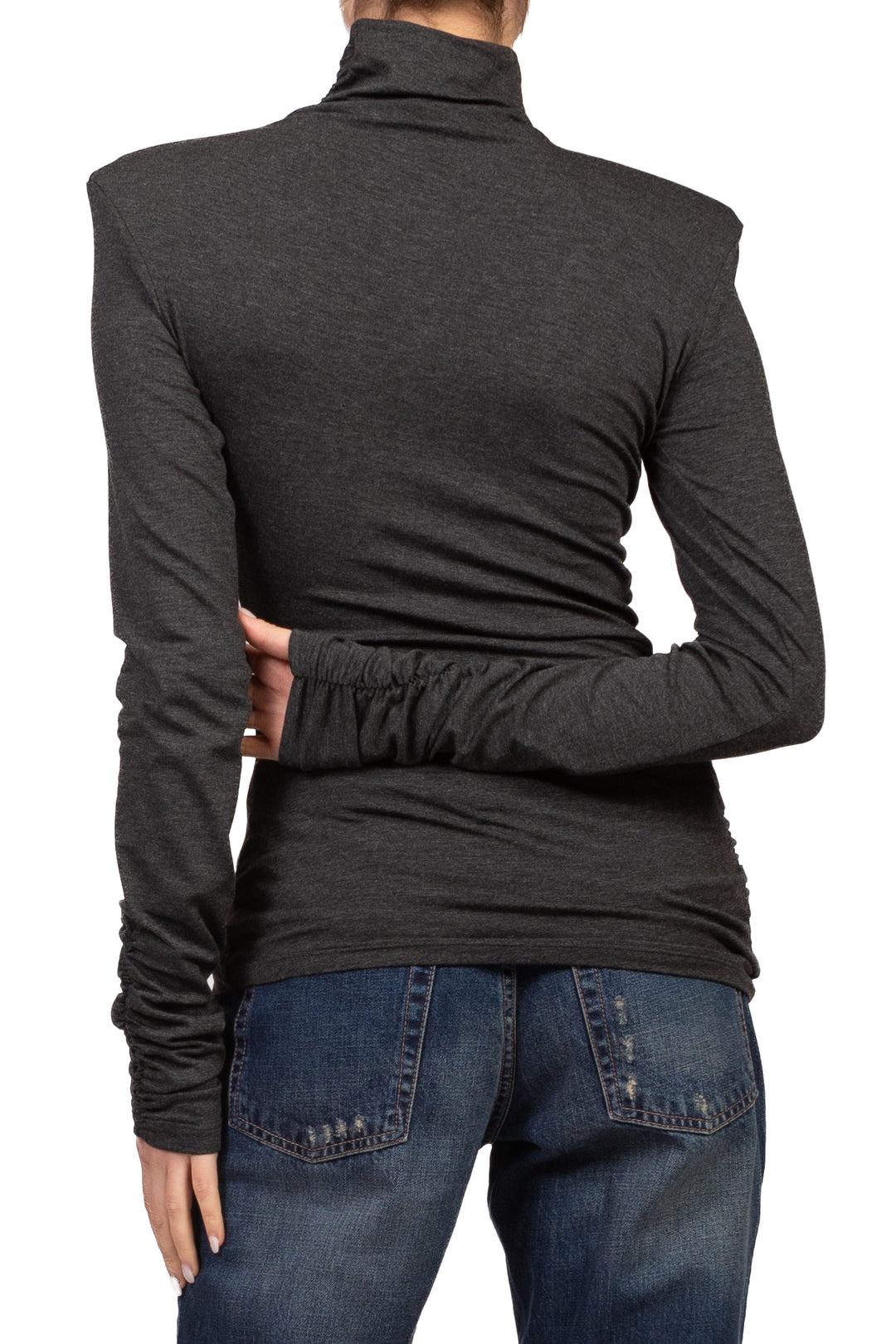 Vicolo - Maglia arricciata con spalline Art. UAC0223