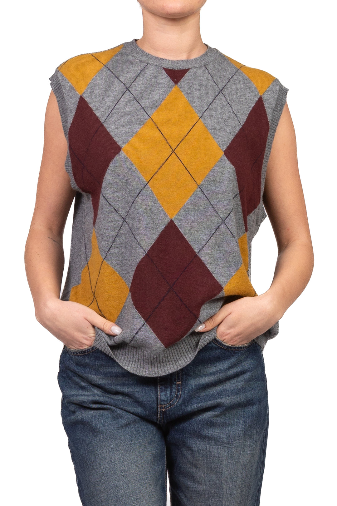 Kontatto - Gilet rombi Art. 3M1938