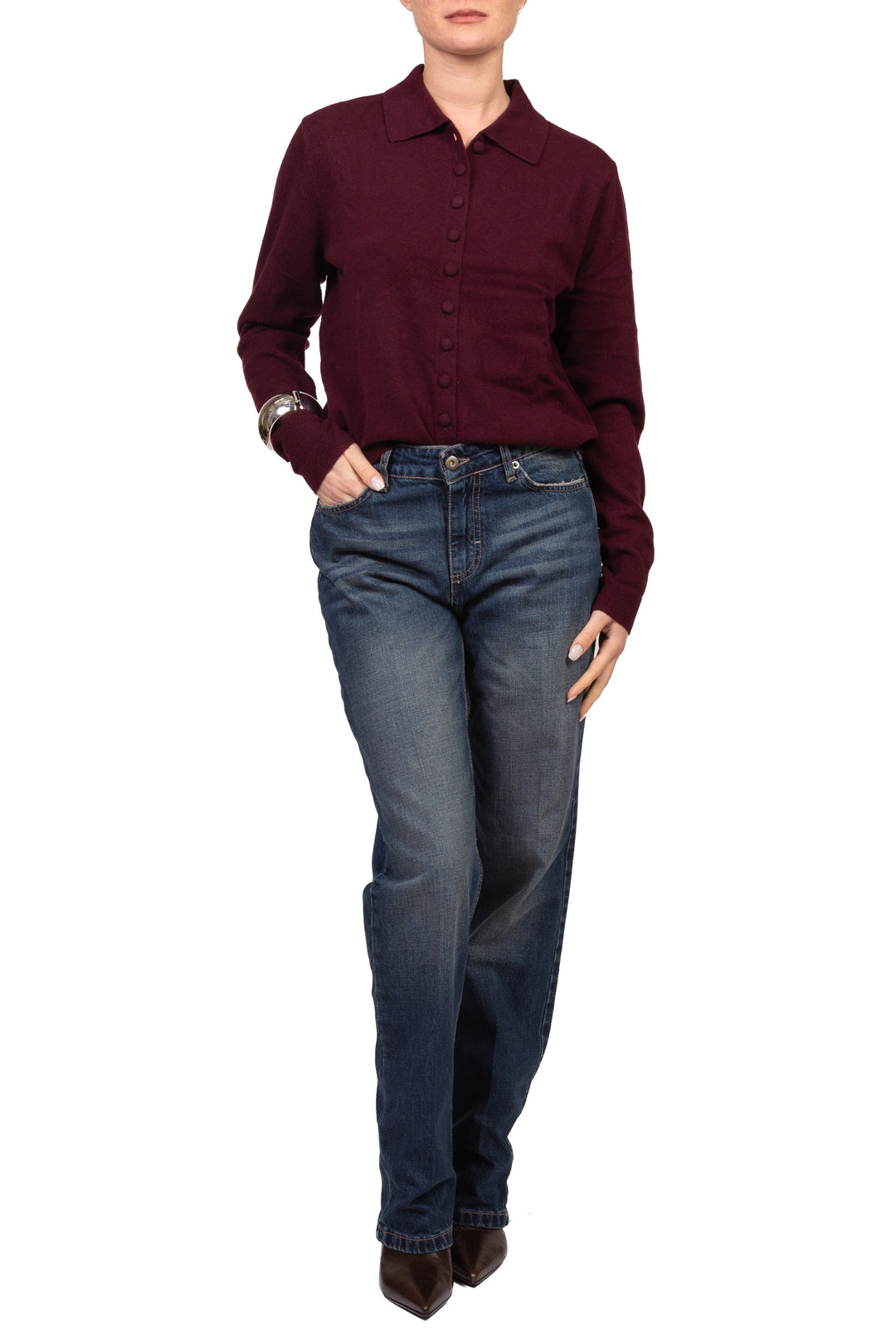 Vicolo - Cardigan con colletto Art. 7AC7261