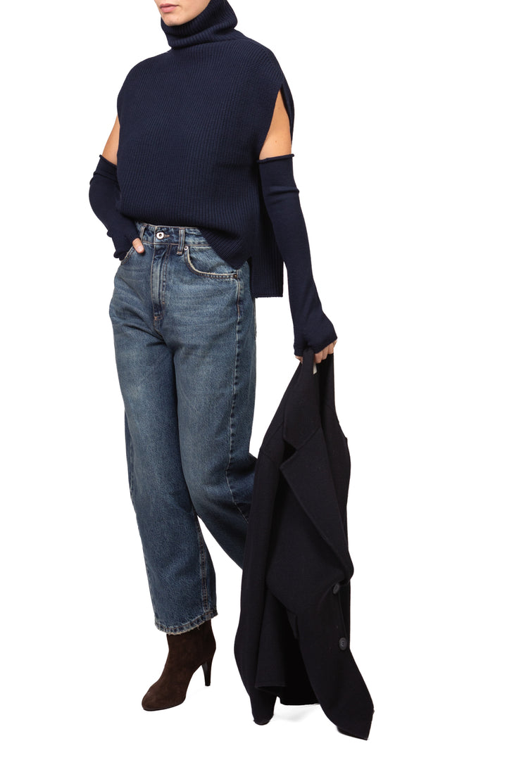 Tensione In - Gilet collo alto con manicotti Art. WF8507