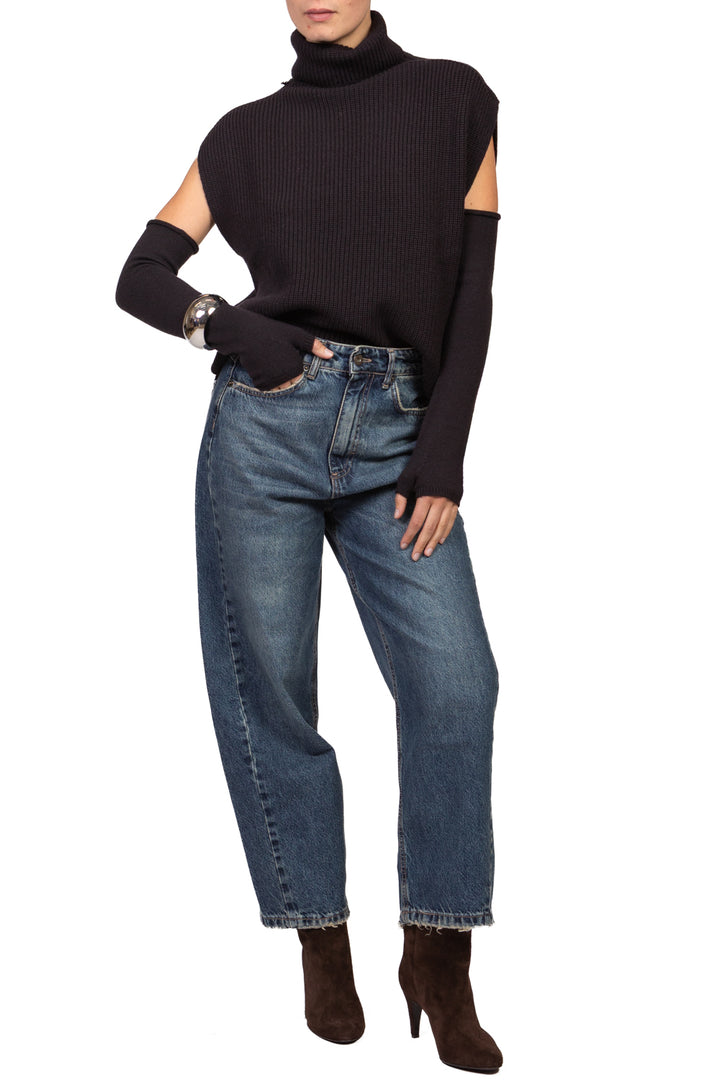 Tensione In - Gilet collo alto con manicotti Art. WF8507