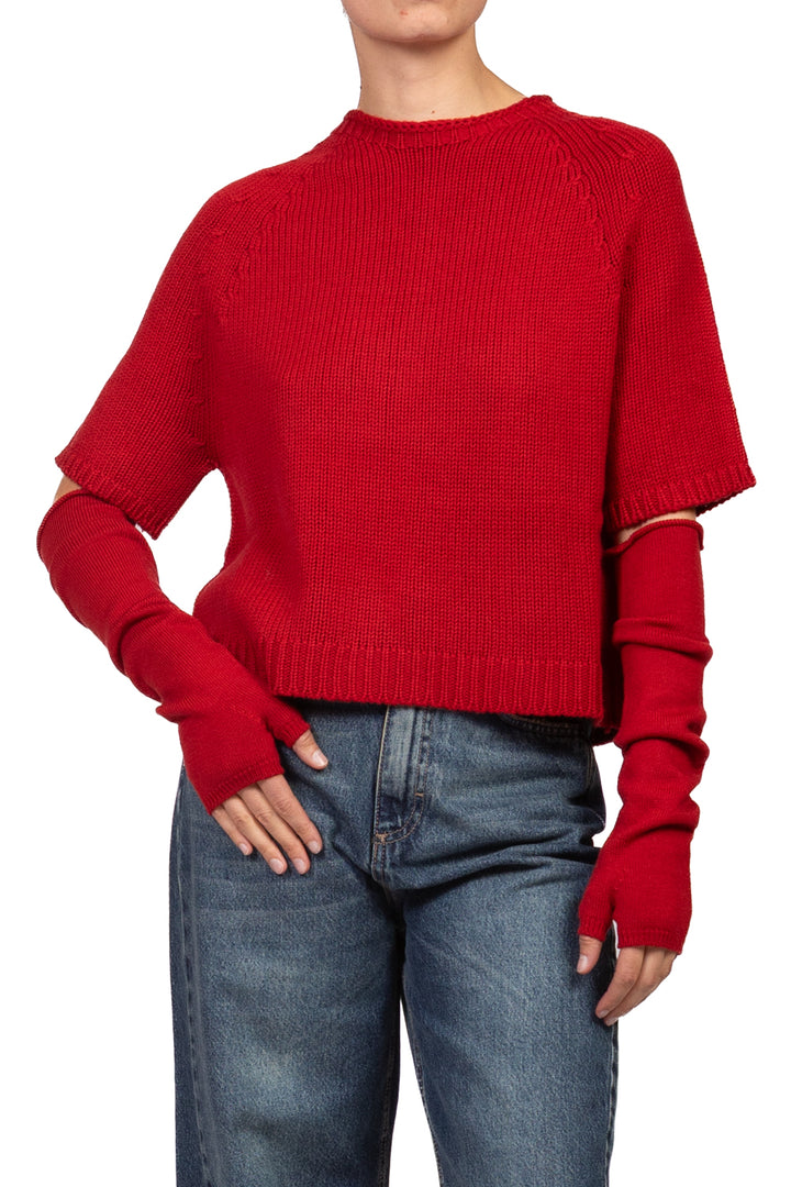 Tensione In - Maglia mezza manica con manicotti Art. WF8517