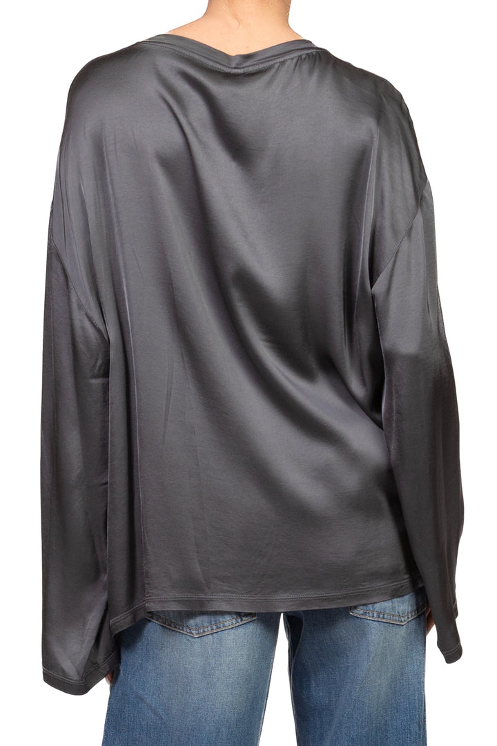 Tensione In - Blusa satin manica ampia Art. H771B97Q