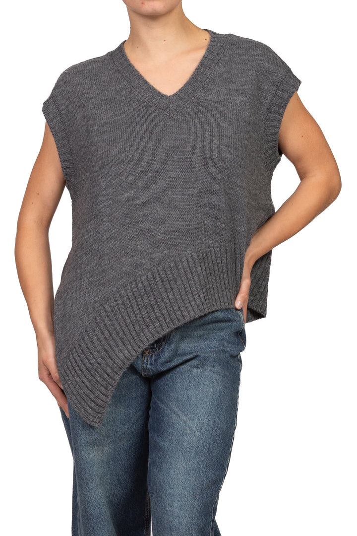 Kontatto - Gilet asimmetrico scollo V Art. 3M1950