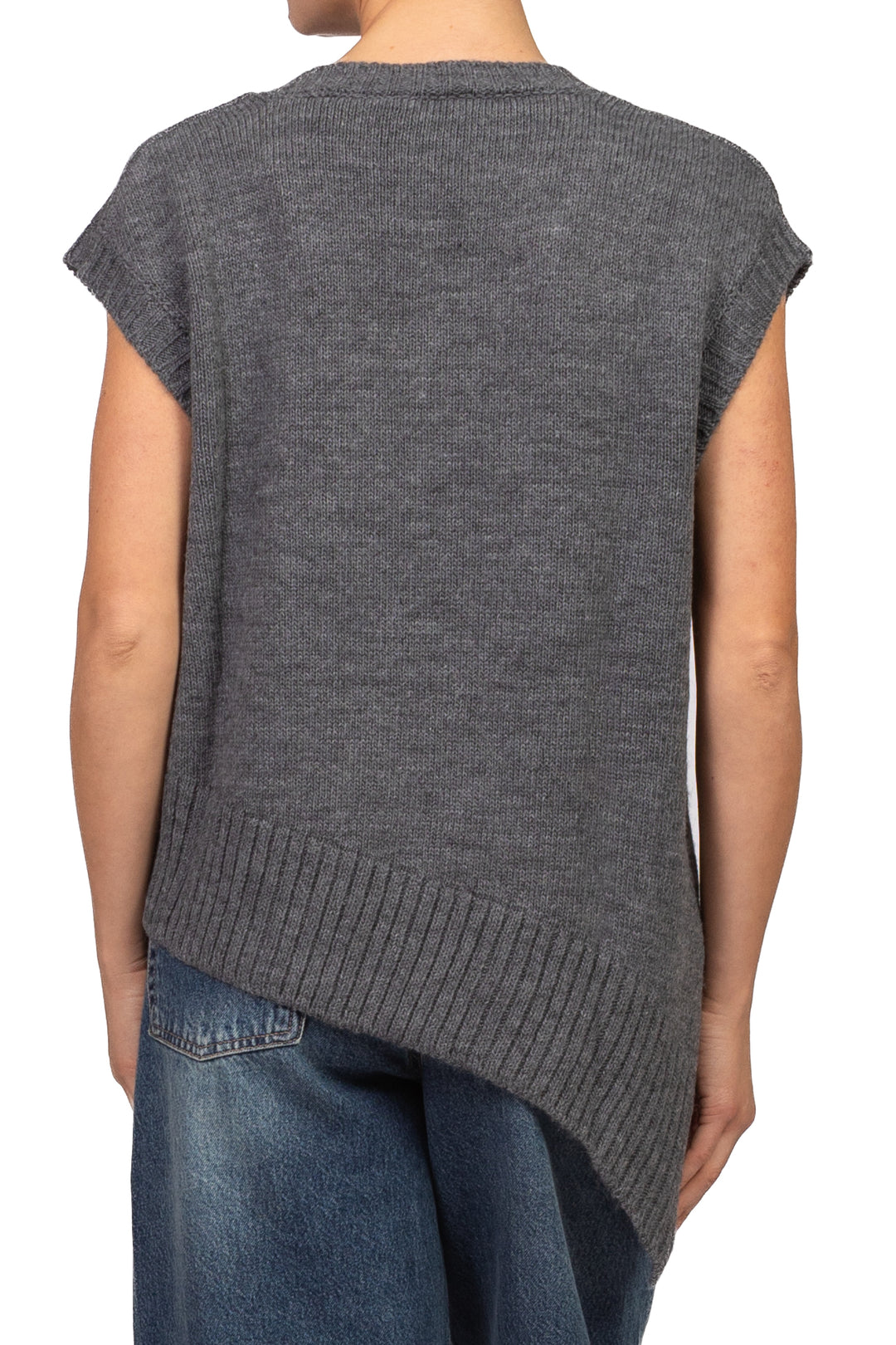 Kontatto - Gilet asimmetrico scollo V Art. 3M1950
