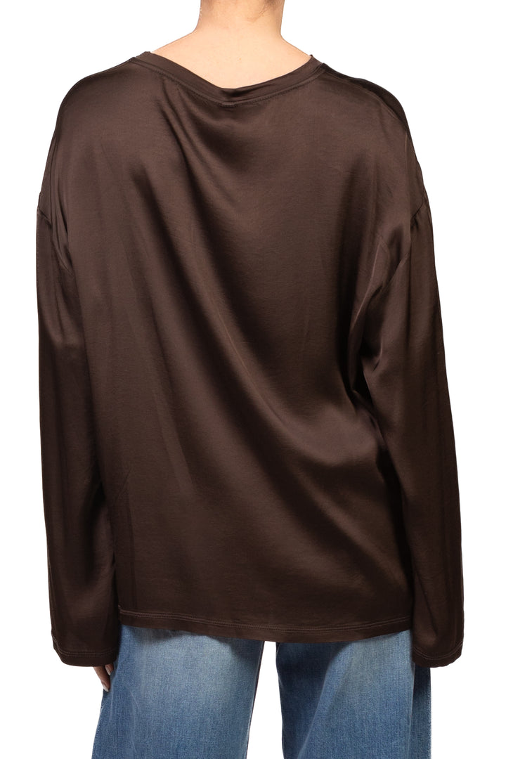 Tensione In - Blusa satin manica ampia Art. H771B97Q