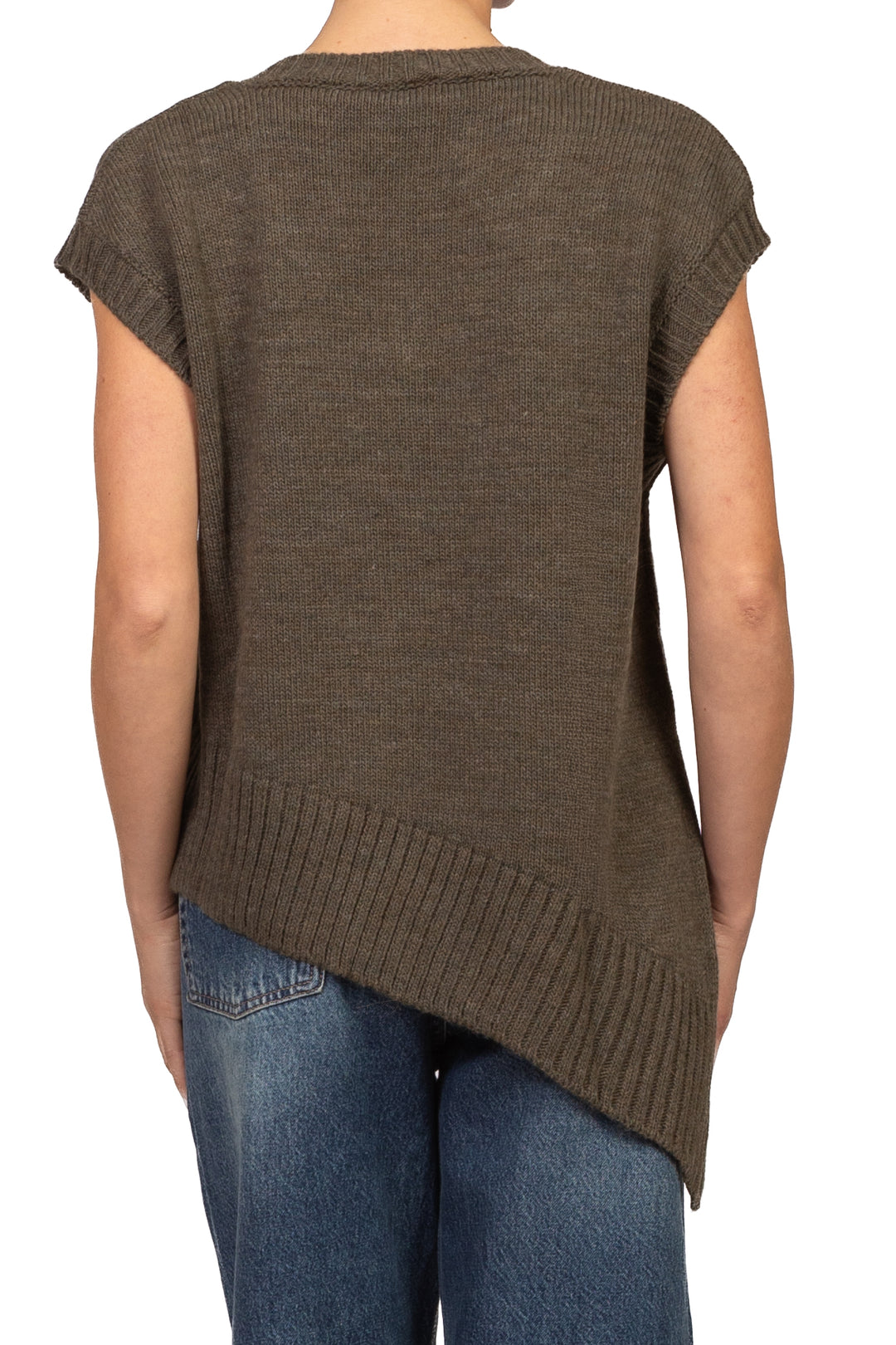 Kontatto - Gilet asimmetrico scollo V Art. 3M1950