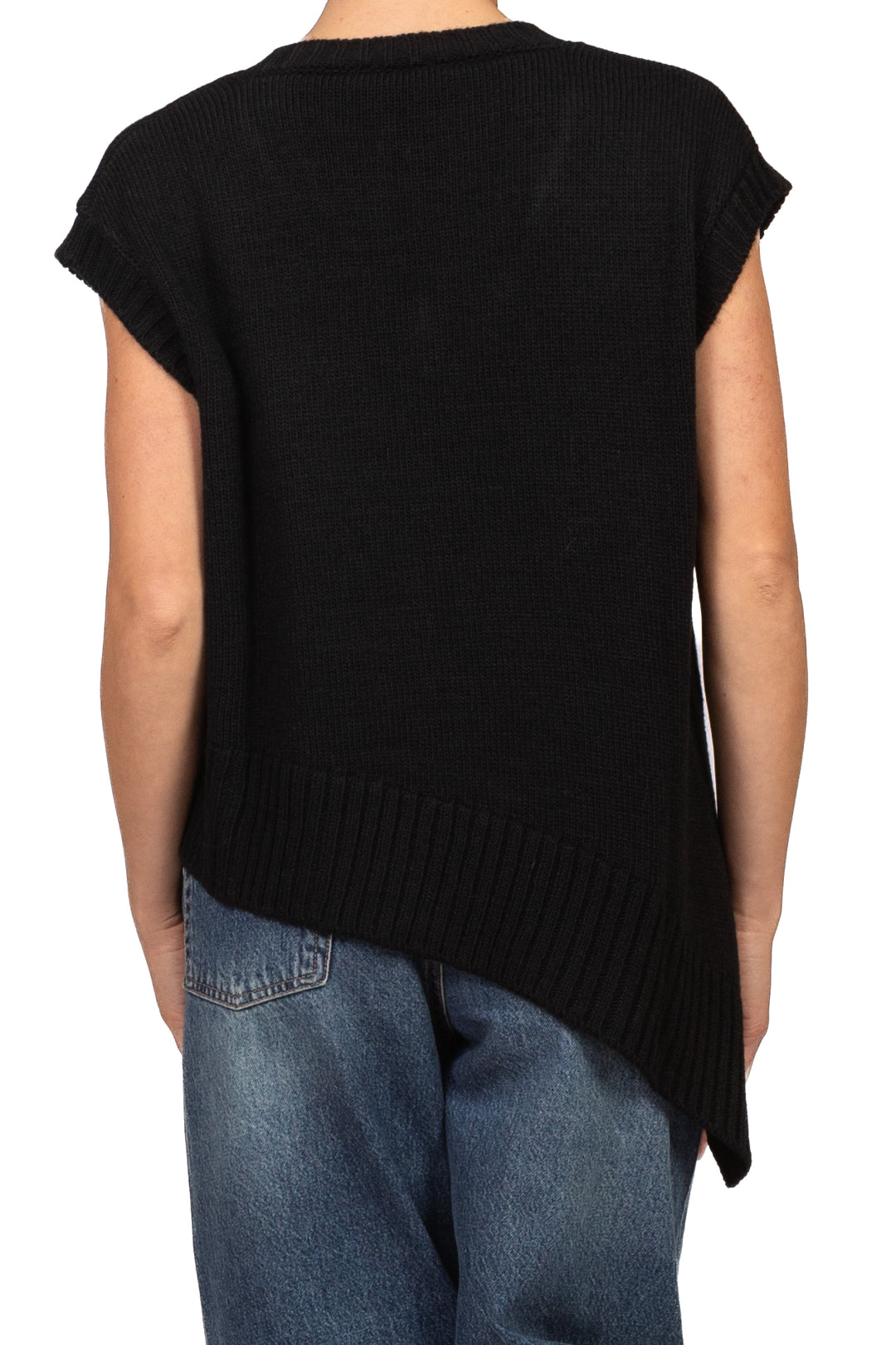 Kontatto - Gilet asimmetrico scollo V Art. 3M1950