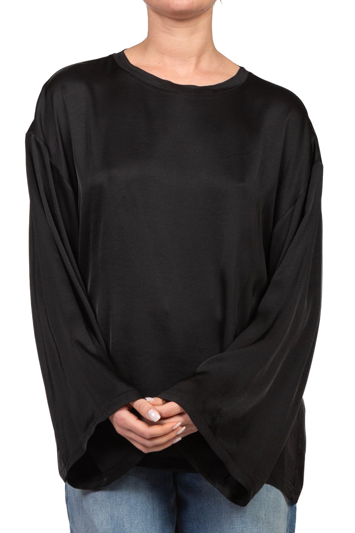Tensione In - Blusa satin manica ampia Art. H771B97Q