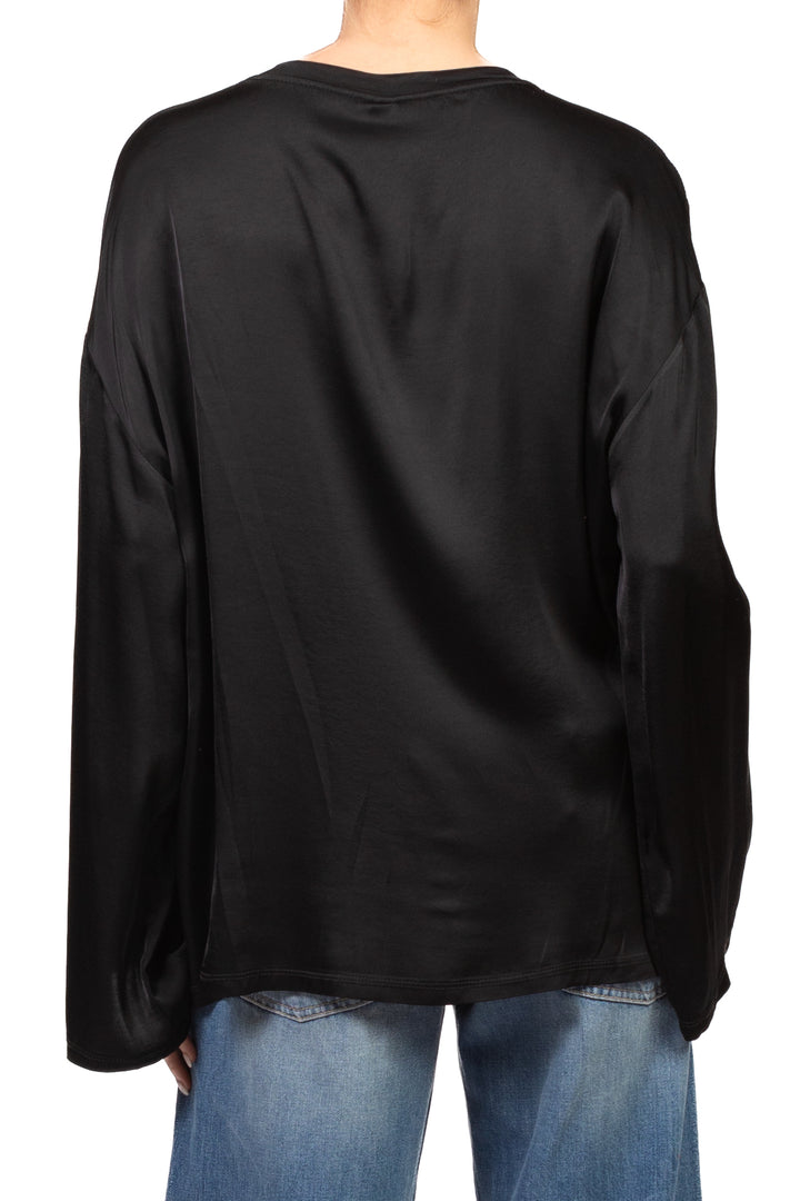 Tensione In - Blusa satin manica ampia Art. H771B97Q
