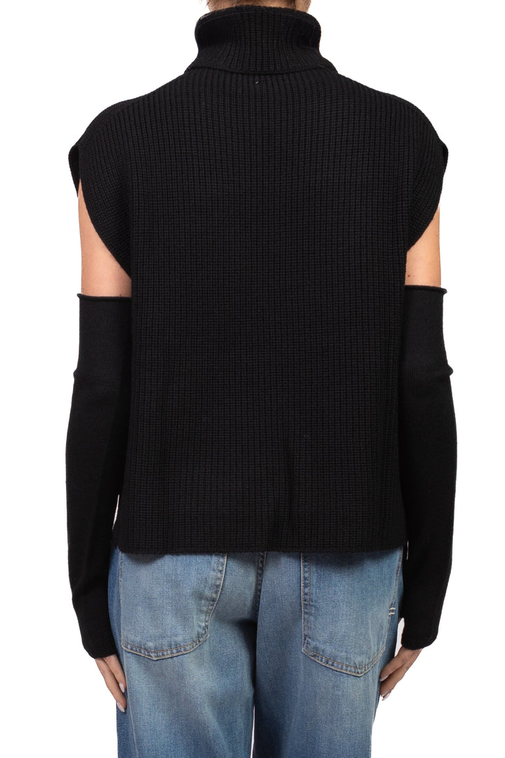 Tensione In - Gilet collo alto con manicotti Art. WF8507