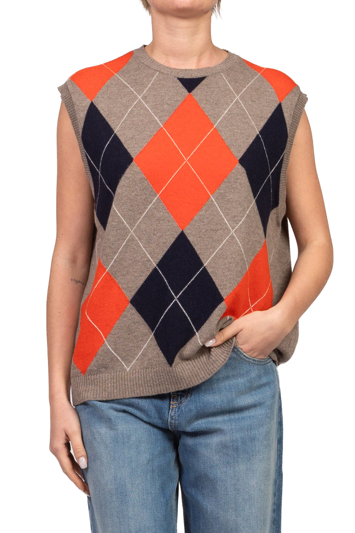 Kontatto - Gilet rombi Art. 3M1938