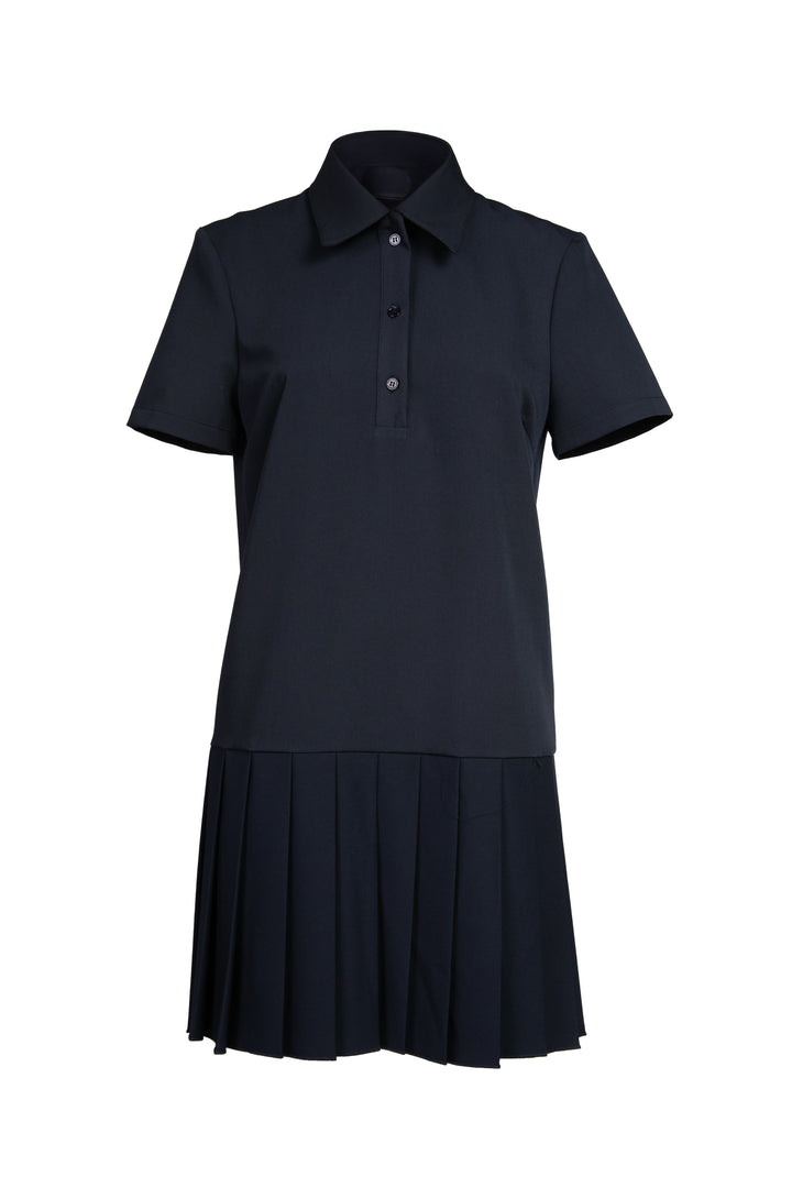 Vicolo - Abito mini polo con gonna plisse Art. TD0375
