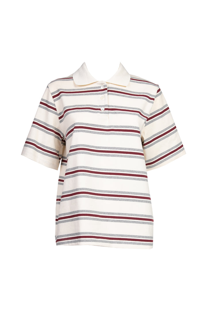 Vicolo - T-shirt polo a righe Art. TD0797