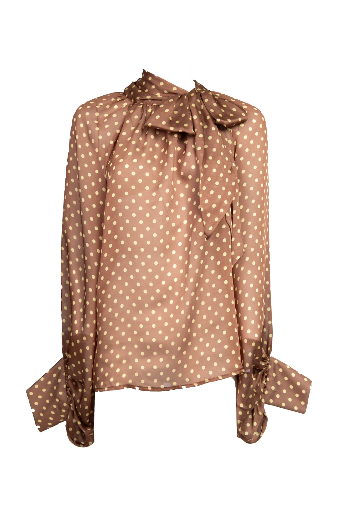Tensione In - Blusa pois con fiocco Art. 25C6575