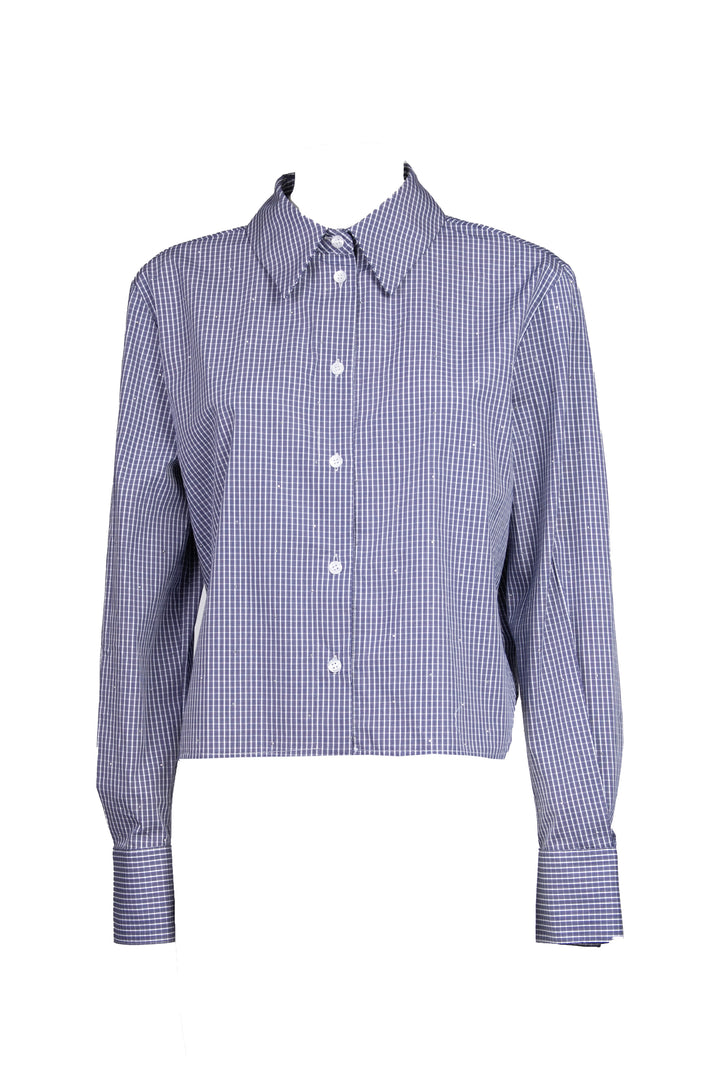 Vicolo - Camicia quadretti con strass Art. RD0267