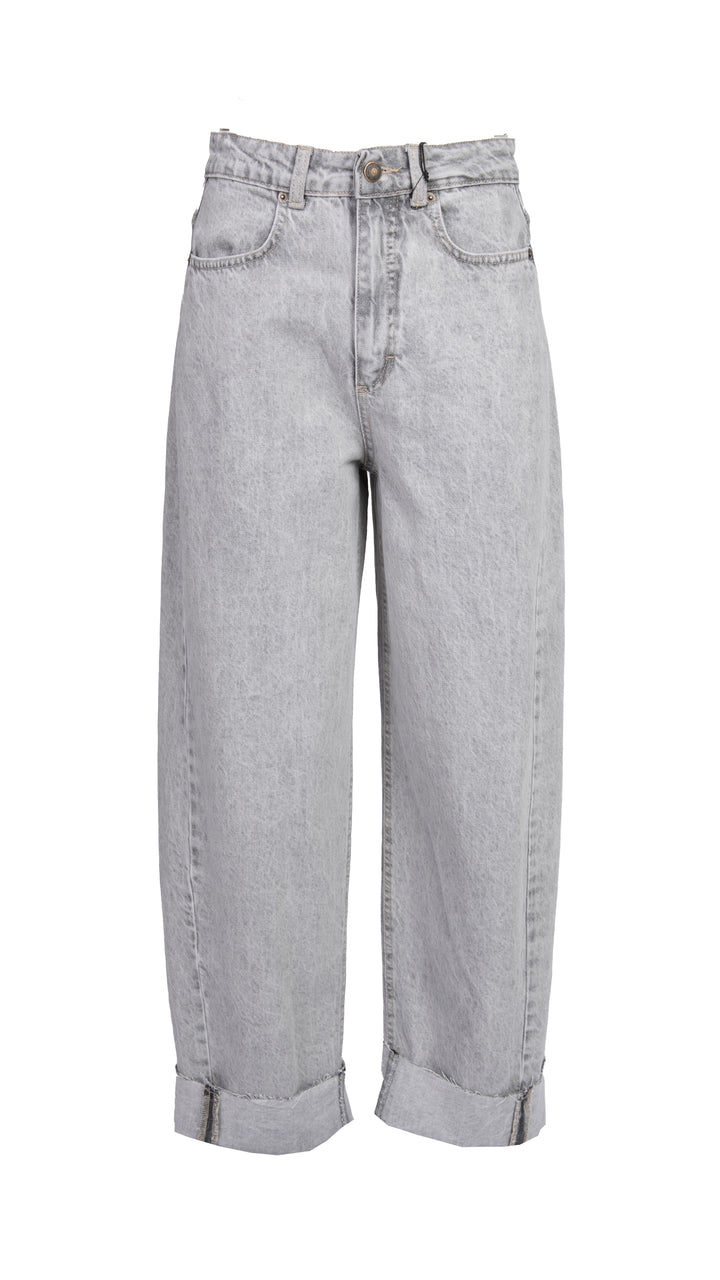 Tensione In - Jeans con risvolto taglio vivo Art. WILL-GREY