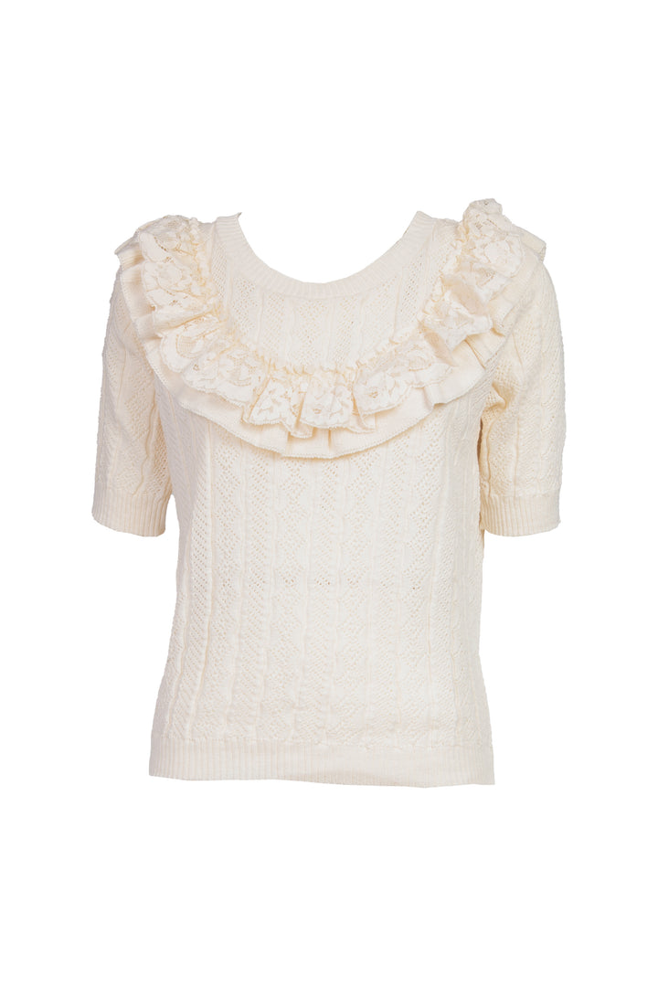 Vicolo - Maglia manica corta con rouches Art. 22077D