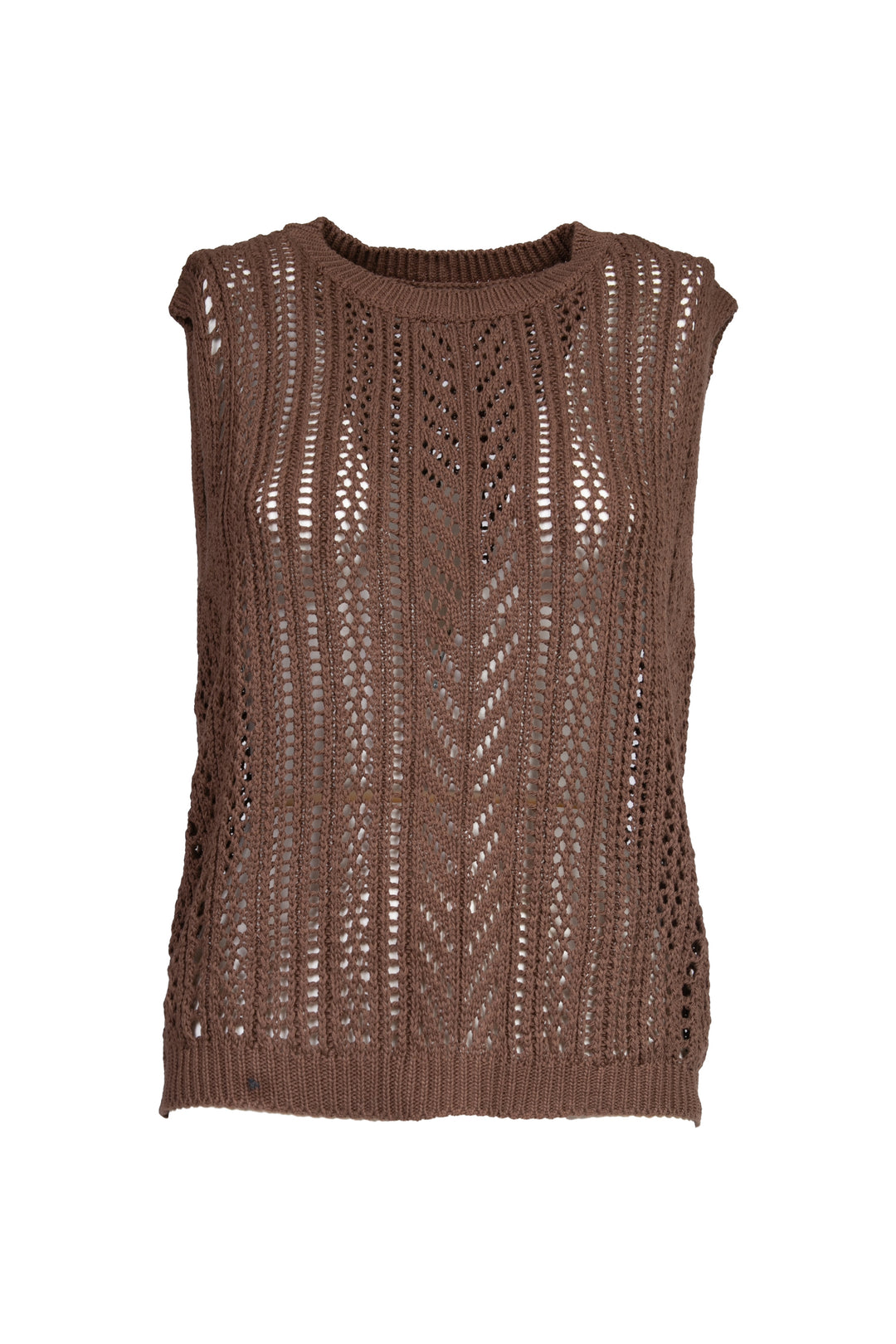Have one - Gilet girocollo traforato Art. LIT-N008