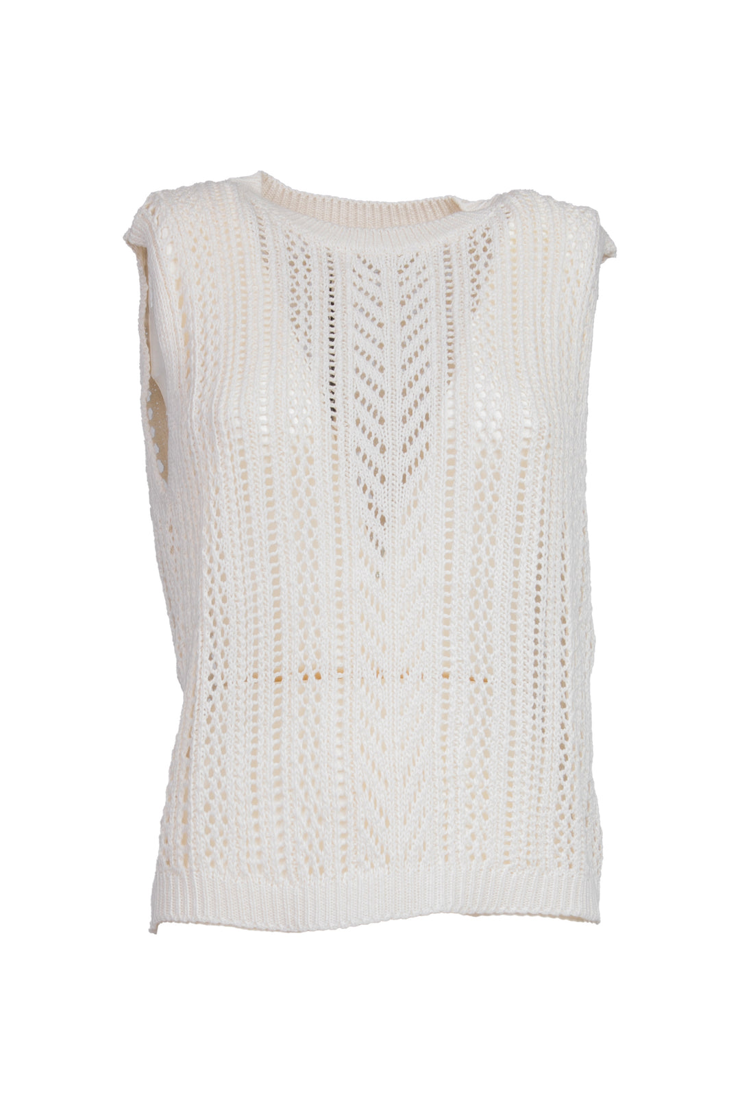 Have one - Gilet girocollo traforato Art. LIT-N008