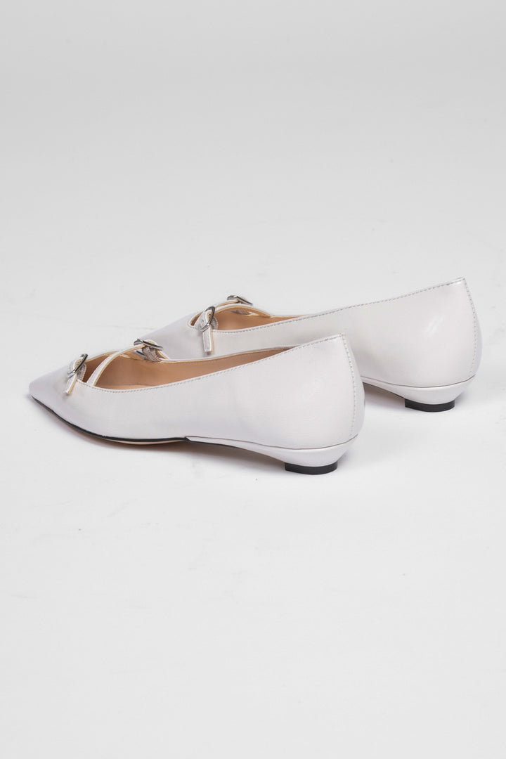 Ovyé - Ballerina a punta con cinturini Art. AC1074NAP