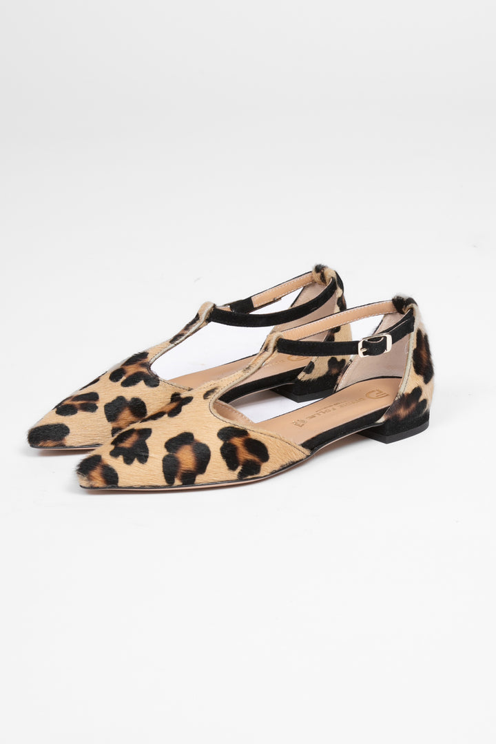 Divine Follie - Ballerina animalier in cavallino Art. GRETA/78