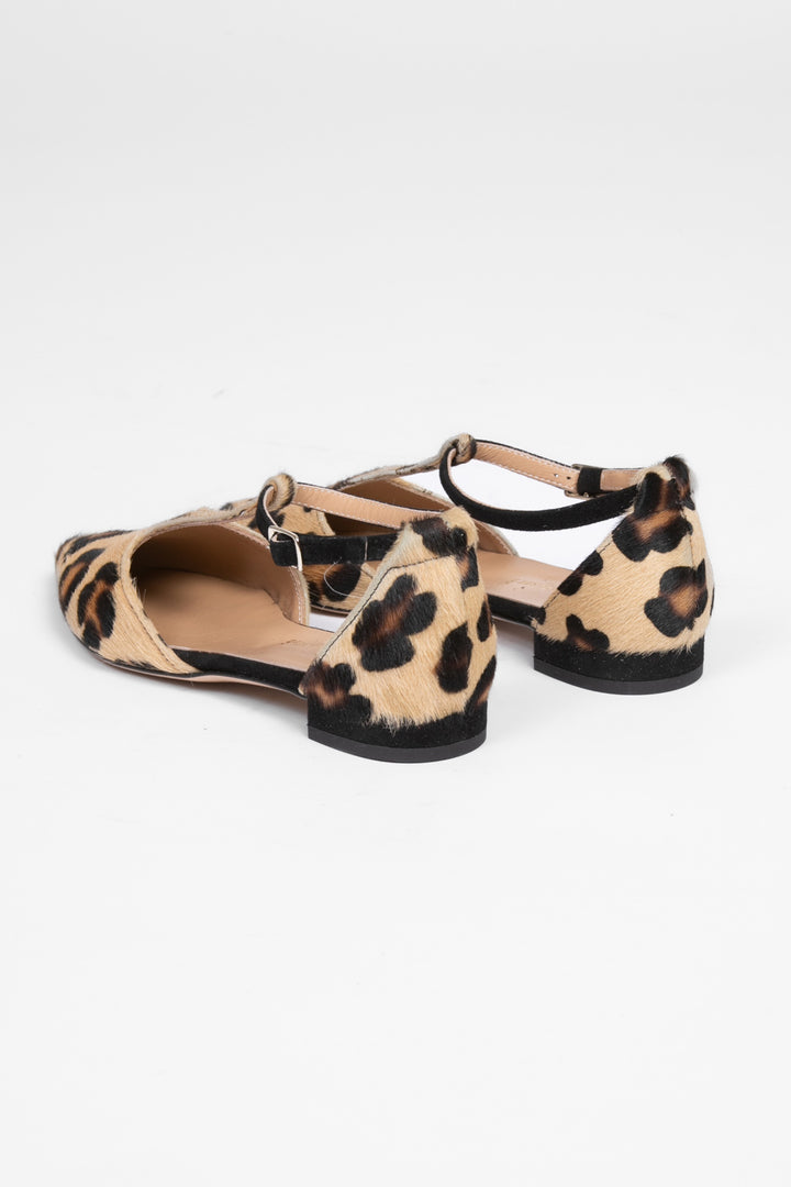 Divine Follie - Ballerina animalier in cavallino Art. GRETA/78