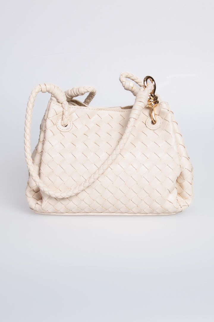 Upper - Borsa intrecciata a spalla
