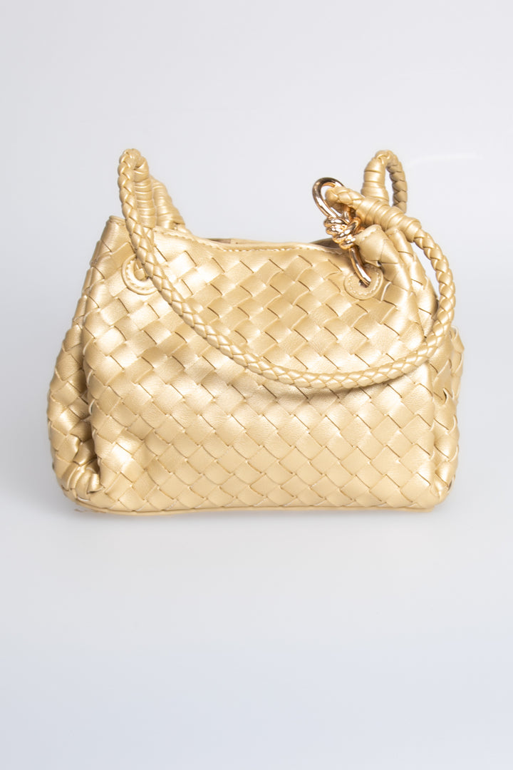 Upper - Borsa intrecciata a spalla